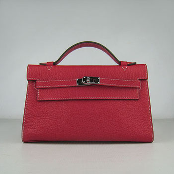 Hermes Kelly 22Cm Handbag Red